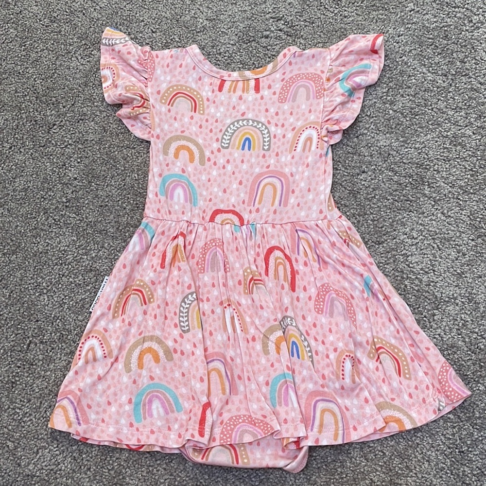 Milk & Coco Ella Twirl Bodysuit Dress - Picture 5 of 7